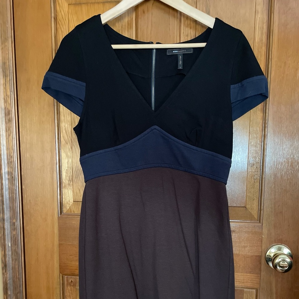 BCBG MaxAzria Color Block Dress